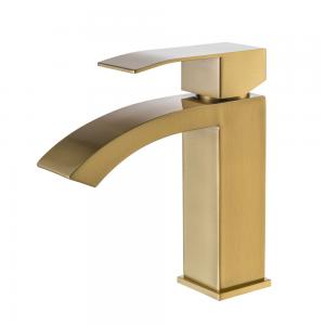 XBEST CUPC proved rose gold Basin faucet bathroom single handle water tap cold and hot mixer tap