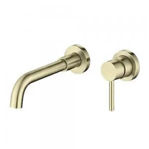 XBEST Mounted Bathroom Brass Brushed Nickel 2 Holes Concealed Hotel Washroom Faucets - 副本